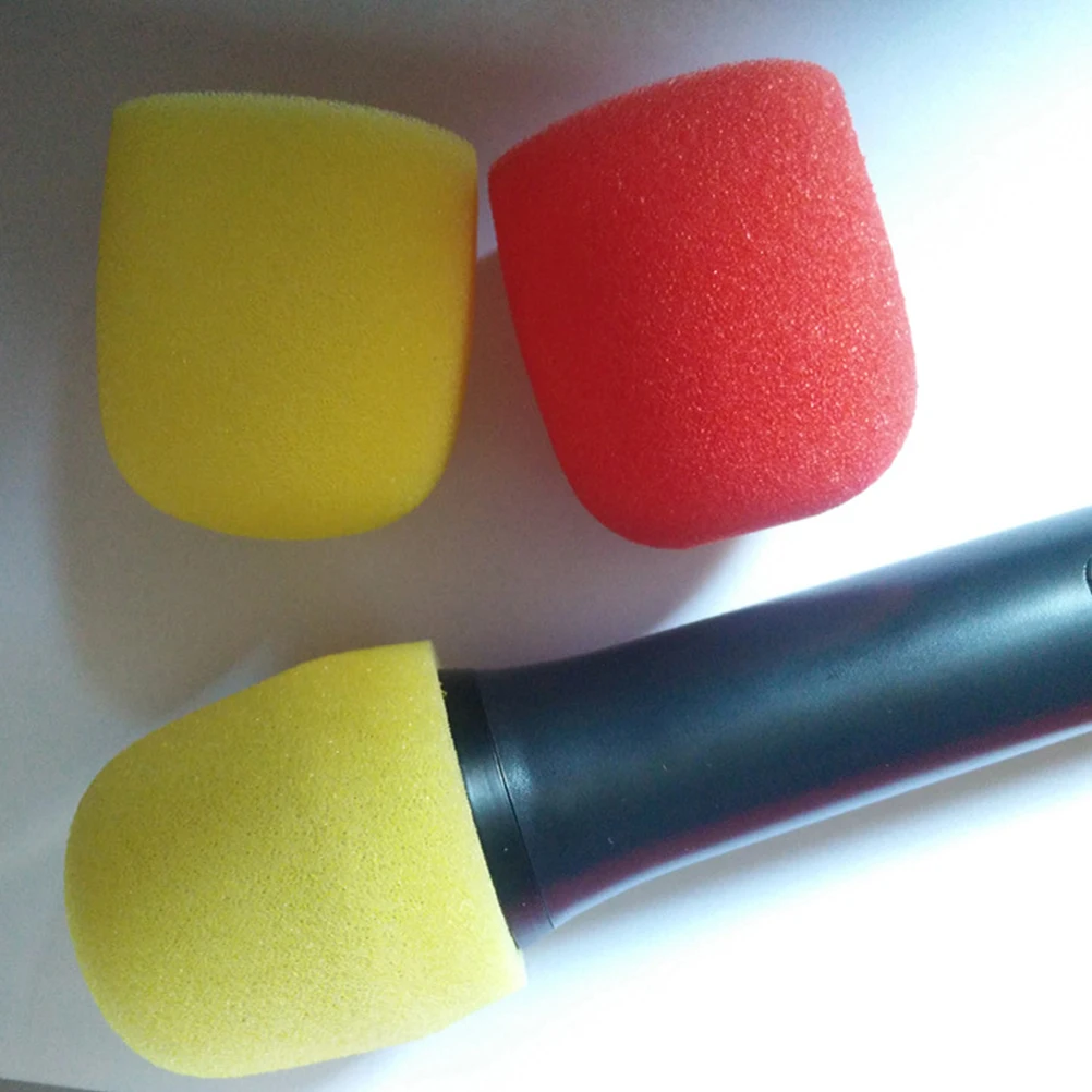 10 Pcs Mic Cover Foams Microphone Protectors Anti Wind Noise Saliva Dust Blocker Universal Microphone Accessories Random Color 
10 Pcs Mic Cover Foams Microphone Protectors Anti Wind Noise Saliva Dust Blocker Universal Microphone Accessories Random Color