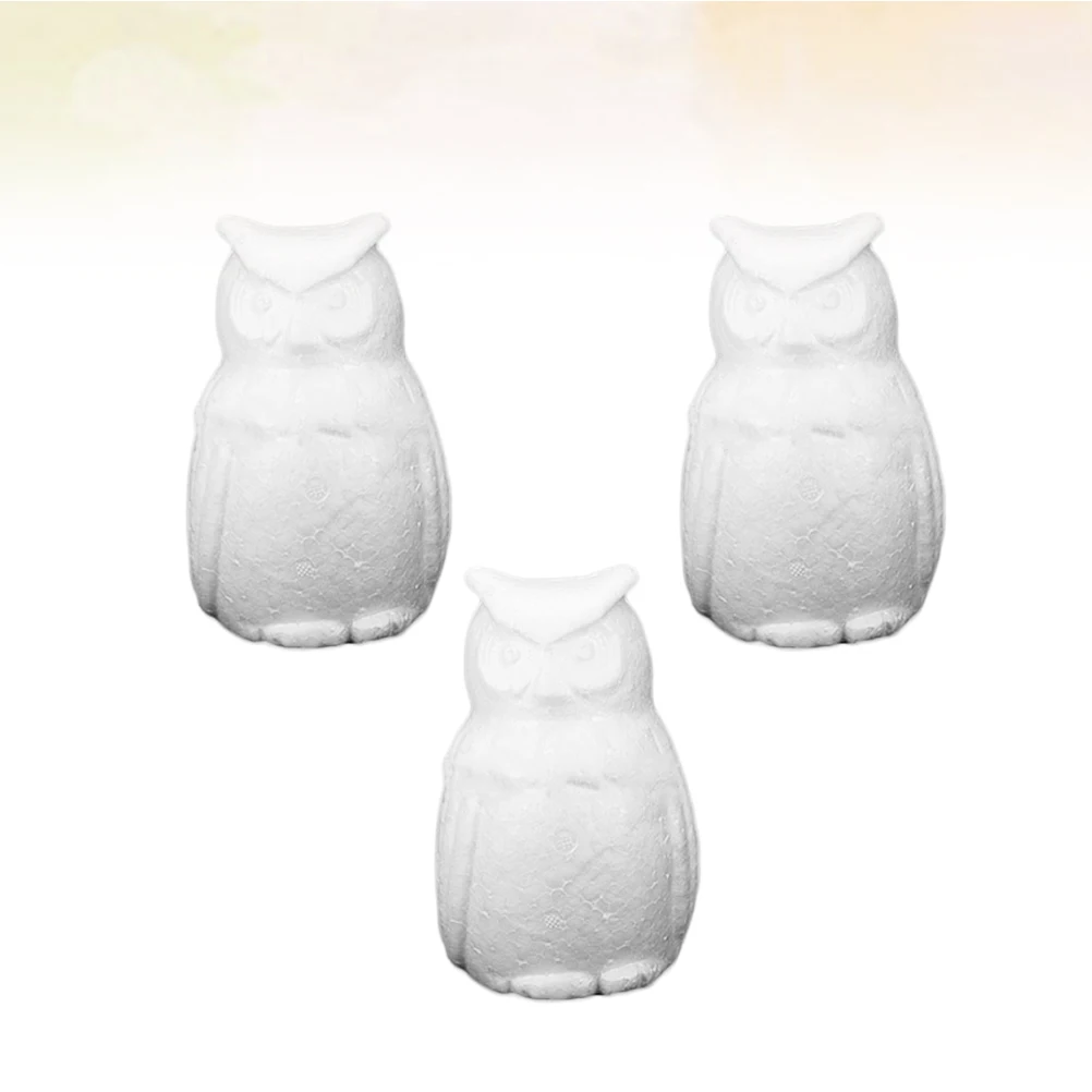3 Pcs Owl Foam Embryo Ornament Children Model The Animal Craft Animals Ordinary DIY
3 Pcs Owl Foam Embryo Ornament Children Model The Animal Craft Animals Ordinary DIY