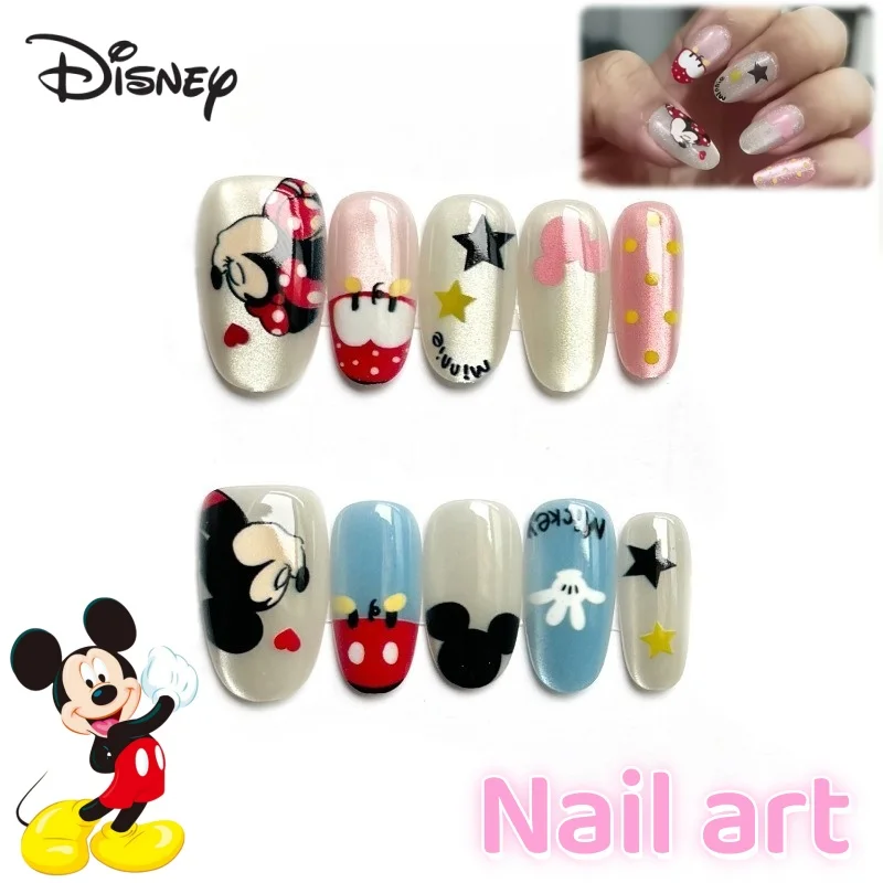 New Disney Mickey Minnie Cute and Exquisite Anime Character Peripheral Wearable Nail Creative High Value Cartoon Short Nail Art
New Disney Mickey Minnie Cute and Exquisite Anime Character Peripheral Wearable Nail Creative High Value Cartoon Short Nail Art