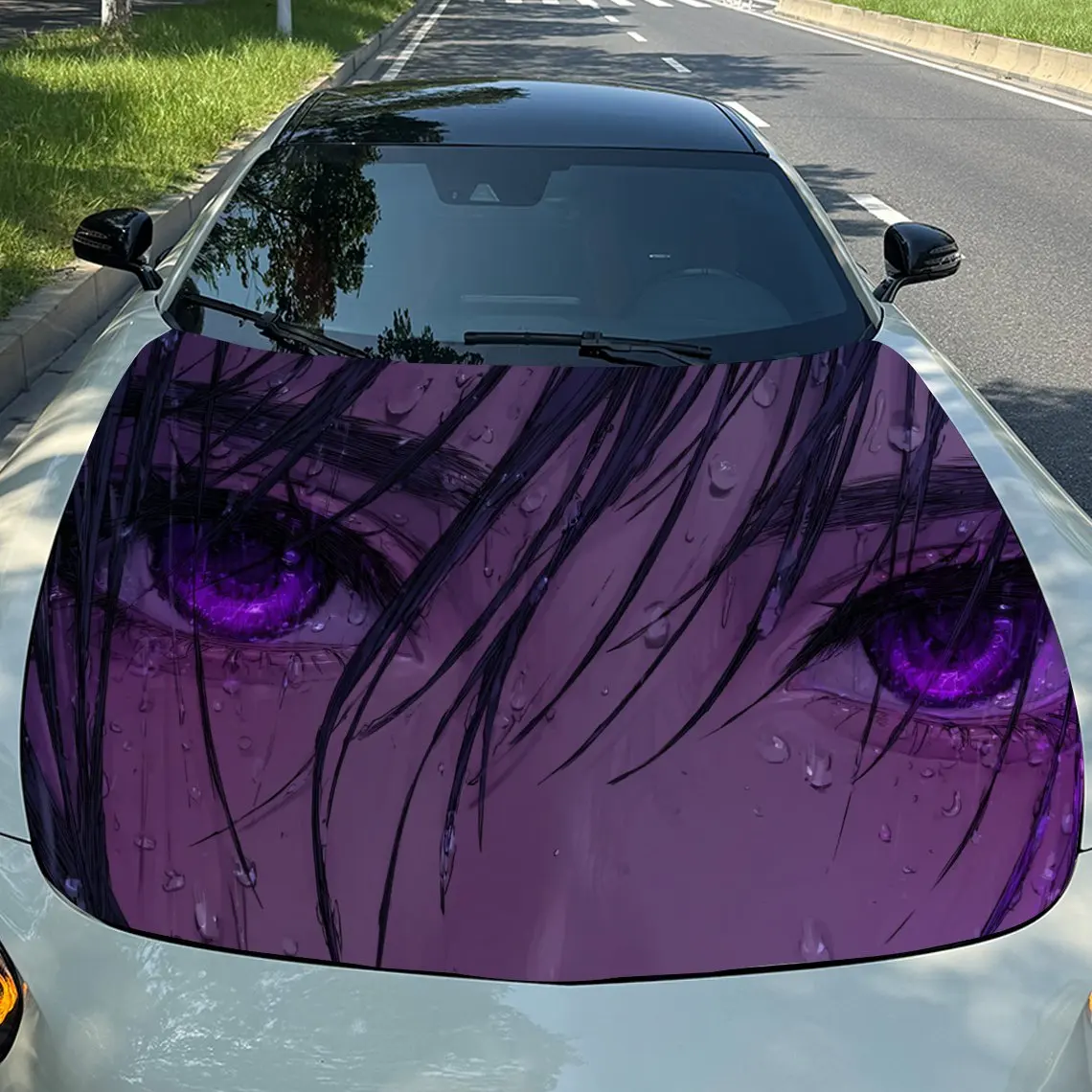 Purple Eyed Girl Car Vinyl Wrap - Waterproof & Wear-Resistant, Ideal For Various Car Models, Withcool Pattern Design, Car Bonnet
Purple Eyed Girl Car Vinyl Wrap - Waterproof & Wear-Resistant, Ideal For Various Car Models, Withcool Pattern Design, Car Bonnet