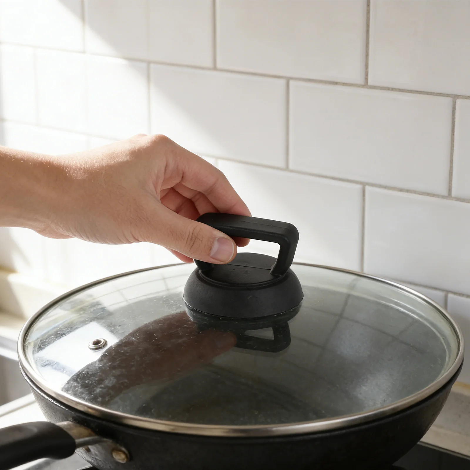 2Pcs Universal Pot Lid Handles Heat Resistant ABS Non-Slip Pan Cover Replacement Knobs for Pot Lid Cover Cooking Kitchen
2Pcs Universal Pot Lid Handles Heat Resistant ABS Non-Slip Pan Cover Replacement Knobs for Pot Lid Cover Cooking Kitchen