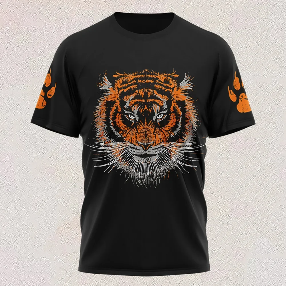 Fashion Graphic Animal Forest King Tiger T Shirts for Men/Women Casual 3D Print Hip Hop Harajuku Personality Short Sleeve Tee
Fashion Graphic Animal Forest King Tiger T Shirts for Men/Women Casual 3D Print Hip Hop Harajuku Personality Short Sleeve Tee
