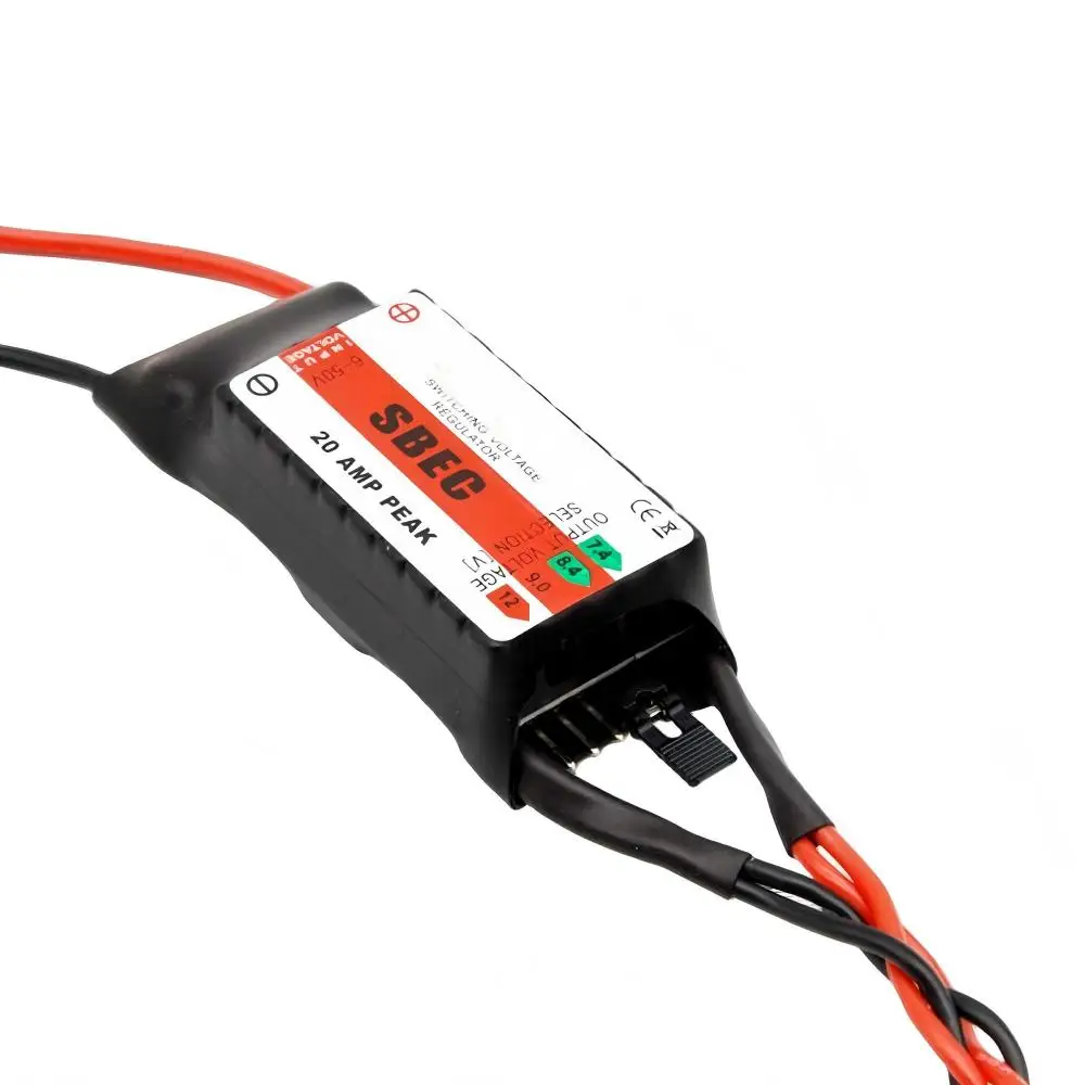 20A BEC Step Down Power Module SBEC UBEC External Power Supply 6-50.4V Input 12S LiPo for RC Servo Robot Joint Power Supply
20A BEC Step Down Power Module SBEC UBEC External Power Supply 6-50.4V Input 12S LiPo for RC Servo Robot Joint Power Supply