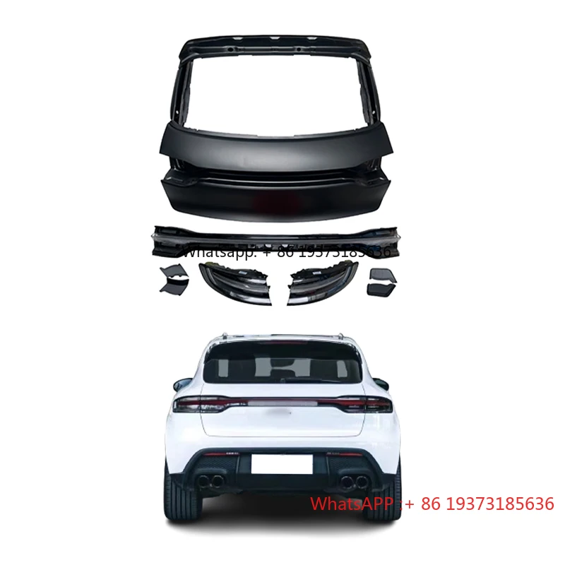 Обновление автомобиля Bodykit для Porsche 2014-2018 Macan 95B.1 95B.2, старая смена, новые задние фонари задней двери
Обновление автомобиля Bodykit для Porsche 2014-2018 Macan 95B.1 95B.2, старая смена, новые задние фонари задней двери