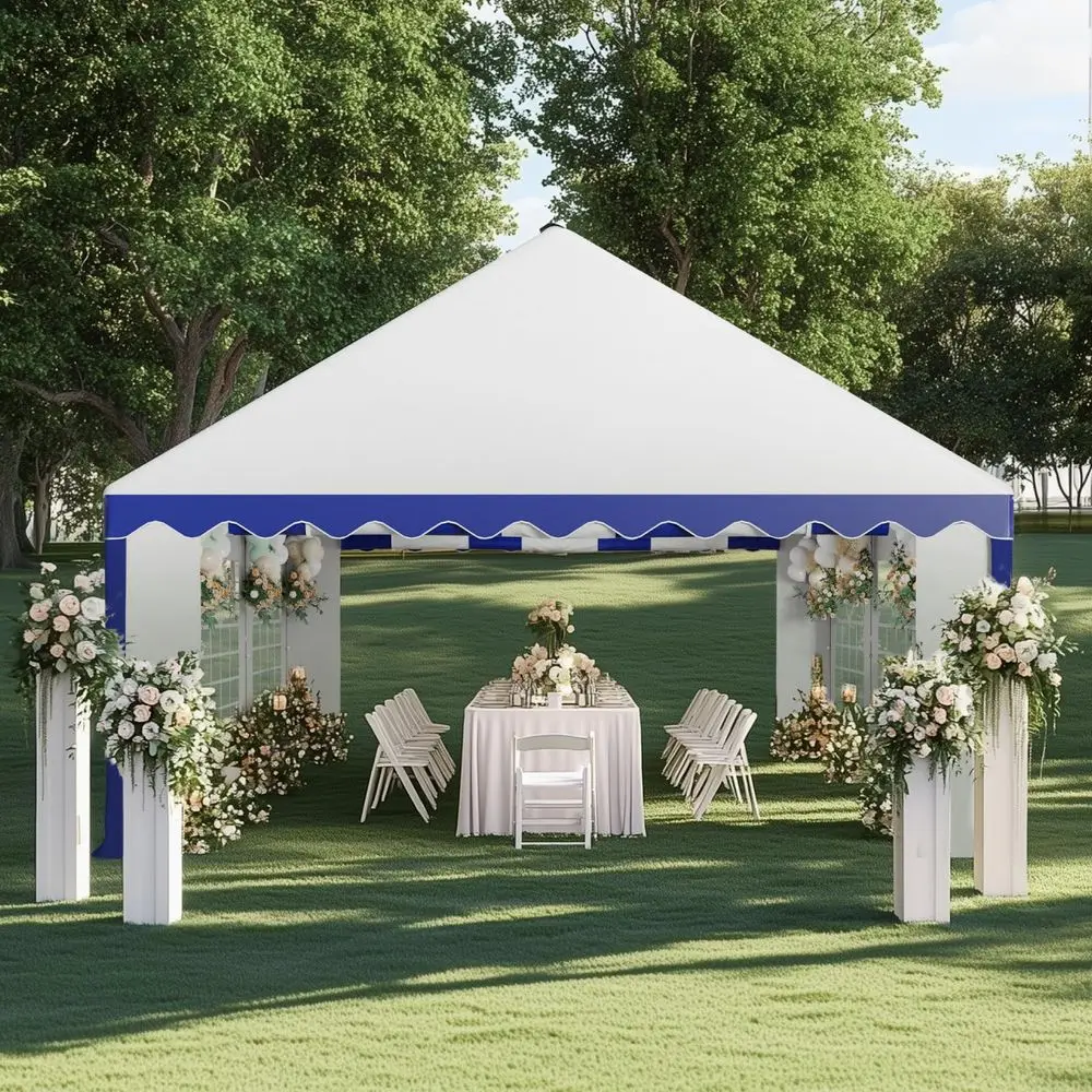 16x20FT Party Tent Heavy Duty, Large Wedding Event Shelters with 3 Carry Bags amp Removable Sidewalls, Outdoor Canopy Gazebo Co
16x20FT Party Tent Heavy Duty, Large Wedding Event Shelters with 3 Carry Bags amp Removable Sidewalls, Outdoor Canopy Gazebo Co