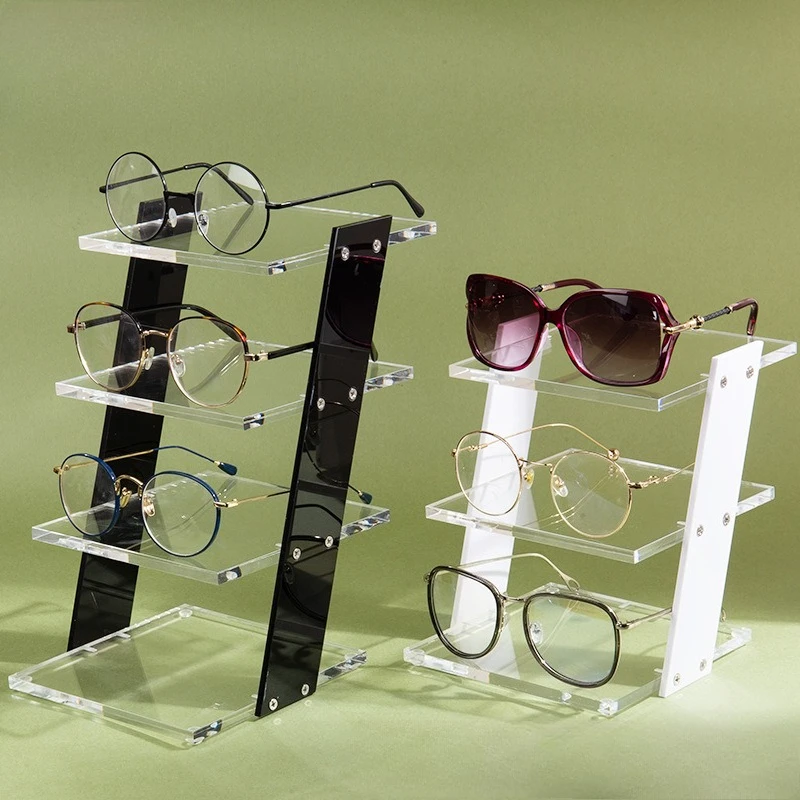 Acrylic Multi-Tier Sunglasses Display Stand, Transparent Eyewear Organizer for Home & Shop, Desktop Sunglass Rack Prop
Acrylic Multi-Tier Sunglasses Display Stand, Transparent Eyewear Organizer for Home & Shop, Desktop Sunglass Rack Prop