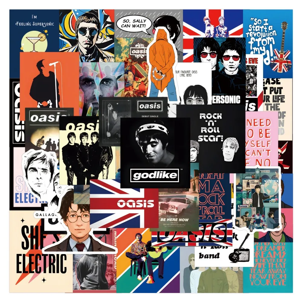 KPOP 50 шт. новые наклейки британская рок-группа оазис дождь поп скутер гитара чашка воды граффити наклейки фестиваль подарок
KPOP 50 шт. новые наклейки британская рок-группа оазис дождь поп скутер гитара чашка воды граффити наклейки фестиваль подарок