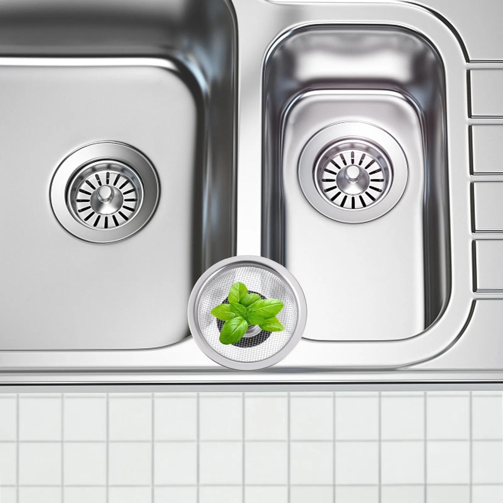 2Pcs Stainless Steel Sink Strainer with Handle for Easy Lifting Fine Mesh Drain Filter Kitchen Sink Stopper Rustproof Water
2Pcs Stainless Steel Sink Strainer with Handle for Easy Lifting Fine Mesh Drain Filter Kitchen Sink Stopper Rustproof Water