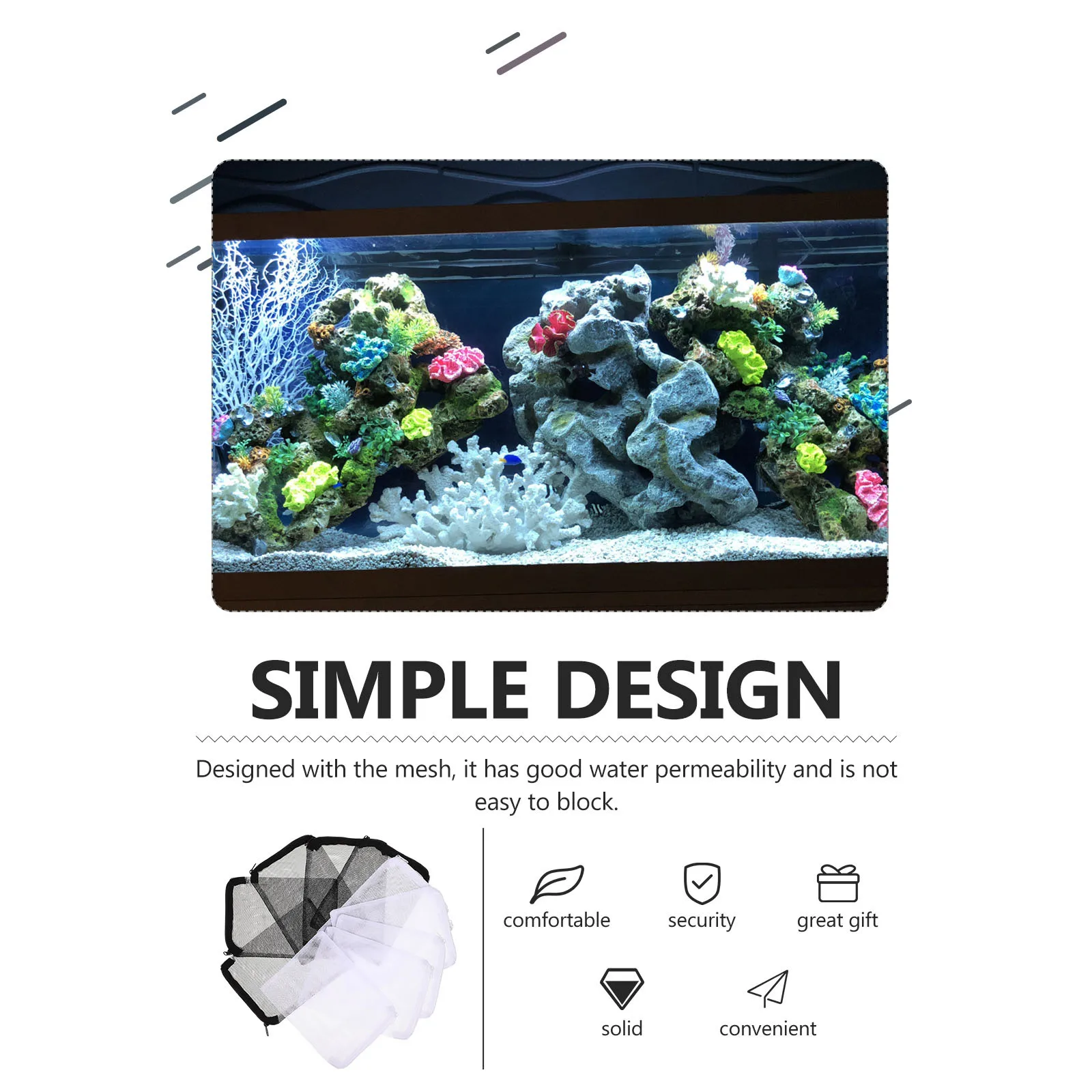 10Pcs Strong Break Resistance Filter Bags Zipper Design for Easy Cleaning Aquarium Accessories Filter Bag Aquarium Accessory
10Pcs Strong Break Resistance Filter Bags Zipper Design for Easy Cleaning Aquarium Accessories Filter Bag Aquarium Accessory