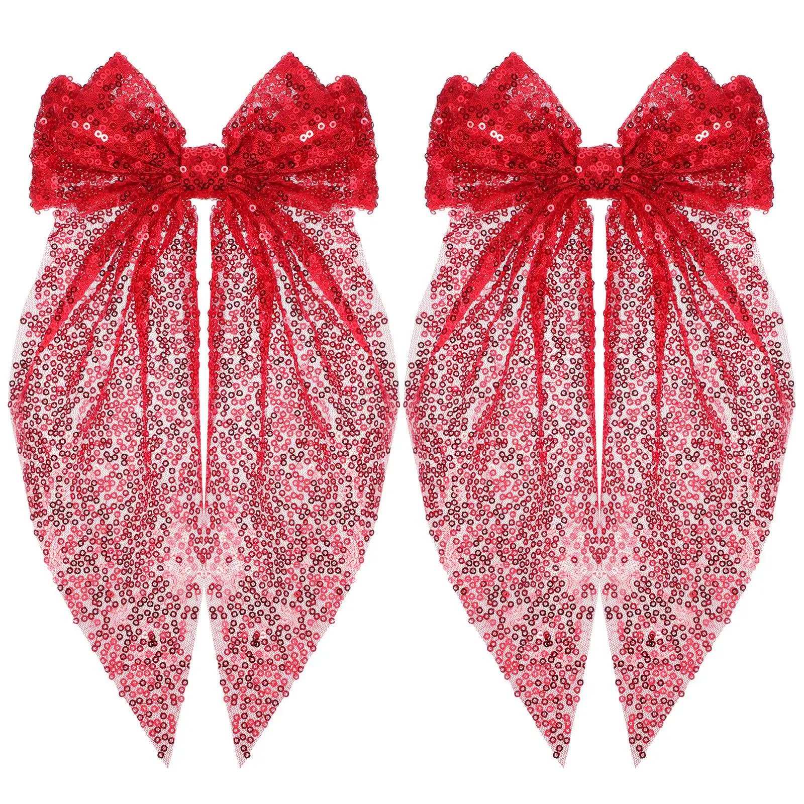 2pcs Red Large Glitter Bow Clips for Women Girls Oversized Valentine Cheerlead Day Thick Hair Bows hair accessory
2pcs Red Large Glitter Bow Clips for Women Girls Oversized Valentine Cheerlead Day Thick Hair Bows hair accessory