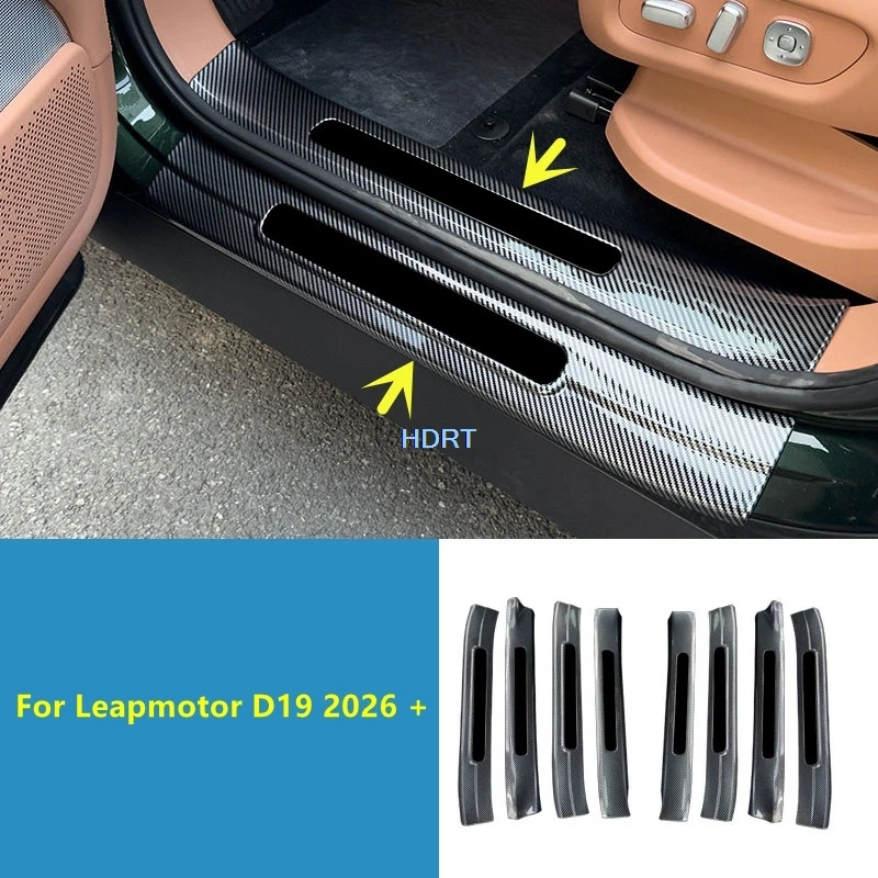 Для Leapmotor D19 2026+ Накладки на пороги, защитные накладки на двери, декоративные аксессуары для стайлинга автомобиля
Для Leapmotor D19 2026+ Накладки на пороги, защитные накладки на двери, декоративные аксессуары для стайлинга автомобиля