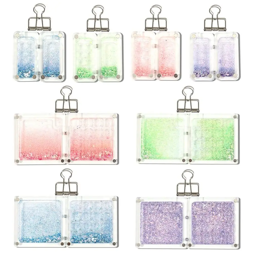 Portable Acrylic Watercolor Paint Palette Magnetic Sparkling Travel Painting Tray Quicksand Foldable Paint Pigment Box Artist
Portable Acrylic Watercolor Paint Palette Magnetic Sparkling Travel Painting Tray Quicksand Foldable Paint Pigment Box Artist