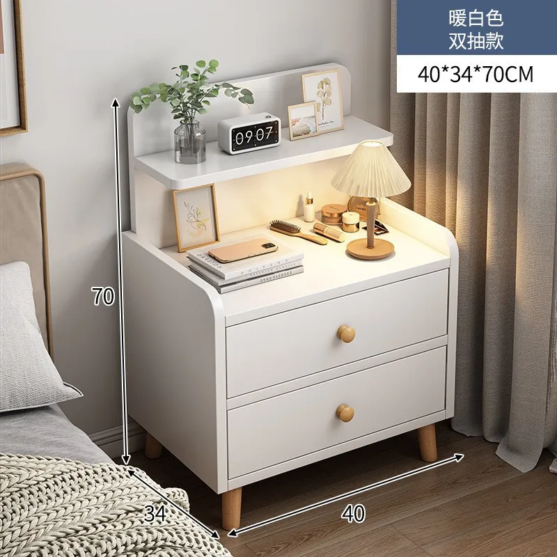 Bedside table simple modern bedroom household bedside storage rental room simple storage
Bedside table simple modern bedroom household bedside storage rental room simple storage
