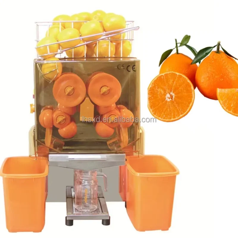 Factory supplied automatic commercial juicer without peeling electric orange juice extractor
Factory supplied automatic commercial juicer without peeling electric orange juice extractor