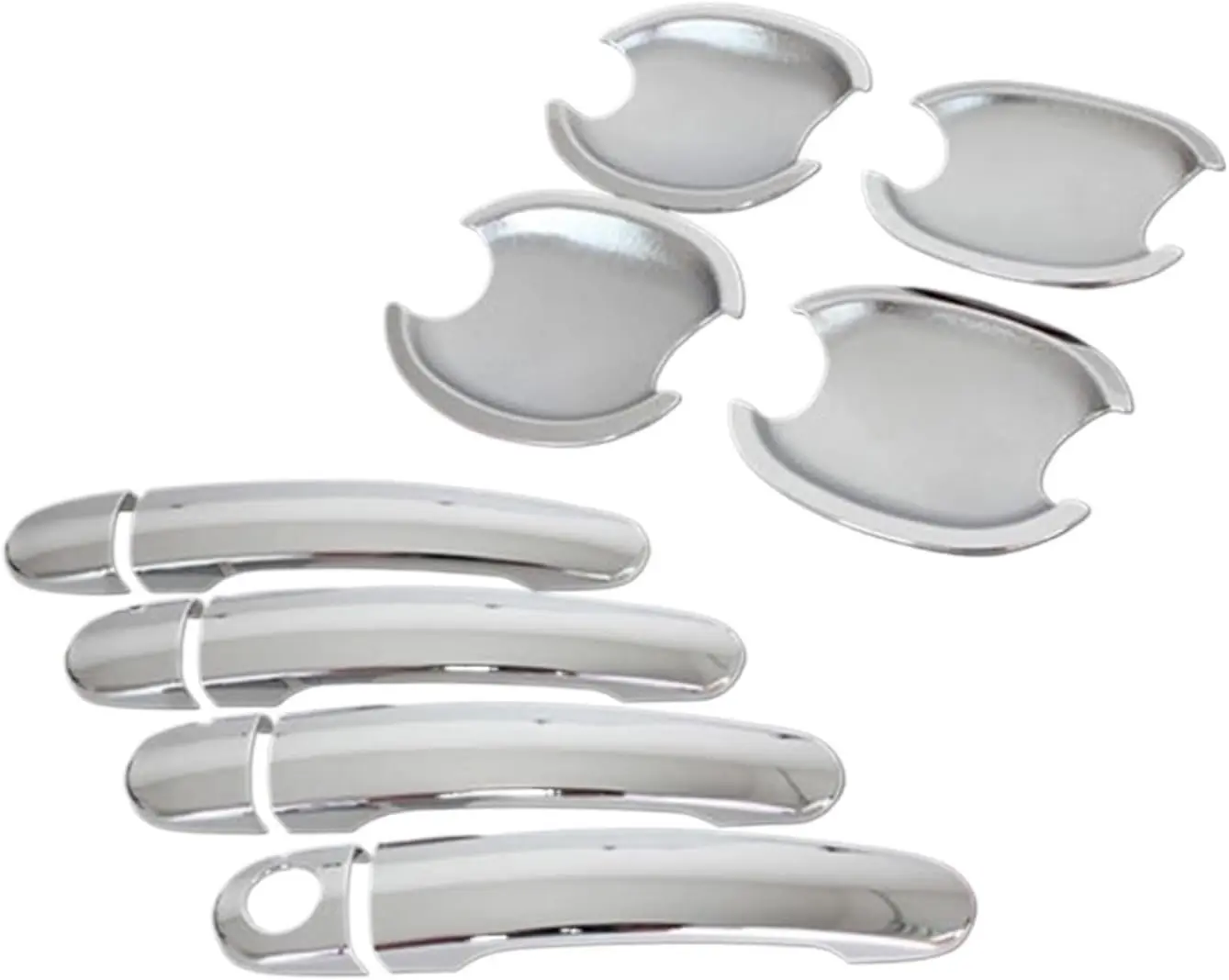 8pc Chrome Door Handle Cover and Cup Bowl Cover combo for Nissan Versa Tiida Latio 2007 2008 2009 2010 2011 2012
8pc Chrome Door Handle Cover and Cup Bowl Cover combo for Nissan Versa Tiida Latio 2007 2008 2009 2010 2011 2012