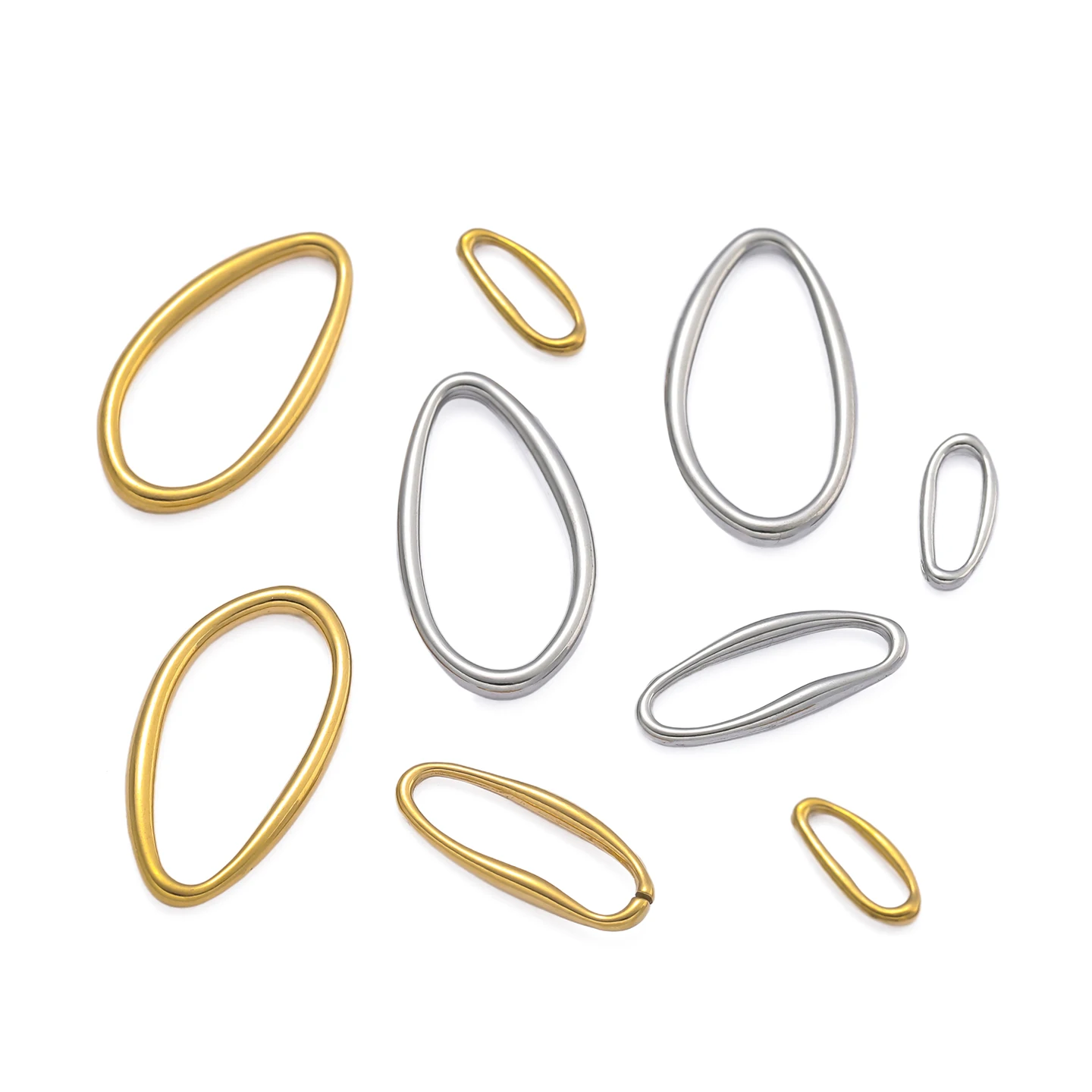 5Pcs Stainless Steel Connectors for Jewelry Making Irregular Bezel Earrings Charms jewelry Making Supplies Parts Diy Findings
5Pcs Stainless Steel Connectors for Jewelry Making Irregular Bezel Earrings Charms jewelry Making Supplies Parts Diy Findings