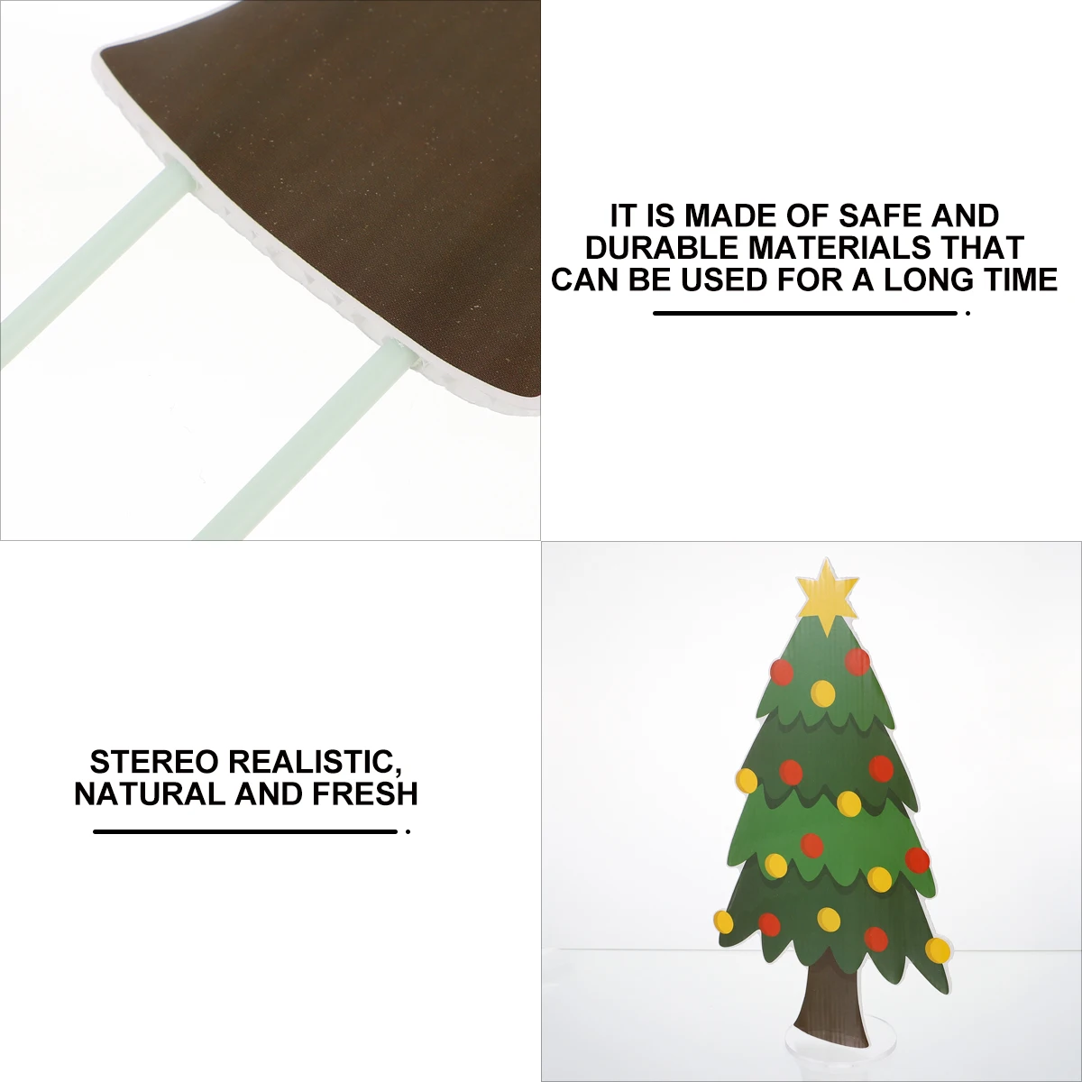 Christmas Yard Yard Stakes Plastic Holiday Party Lawn Decorations Durable Christmas Tree Pattern Safe Material
Christmas Yard Yard Stakes Plastic Holiday Party Lawn Decorations Durable Christmas Tree Pattern Safe Material