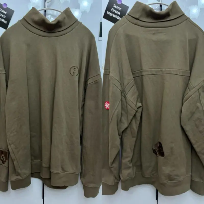 Худи CAVEMPT с вышитым логотипом телефона в стиле Heavy Industry, с высоким воротником, оверсайз, унисекс, хлопковый пуловер с восковой окраской
Худи CAVEMPT с вышитым логотипом телефона в стиле Heavy Industry, с высоким воротником, оверсайз, унисекс, хлопковый пуловер с восковой окраской