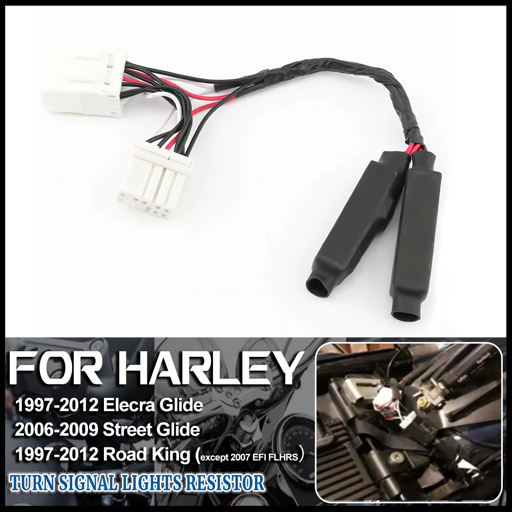 Motorcycle LED Load Blinker Turn Signal Lights Equalizer Resistor Plug For Harley Electra Street Glide Road King Softail Dyna
Motorcycle LED Load Blinker Turn Signal Lights Equalizer Resistor Plug For Harley Electra Street Glide Road King Softail Dyna
