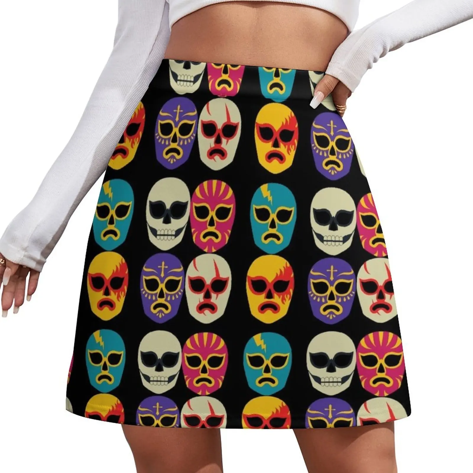 Luchador masked Mini Skirt Clothing korean ladies summer outfit korean style
Luchador masked Mini Skirt Clothing korean ladies summer outfit korean style