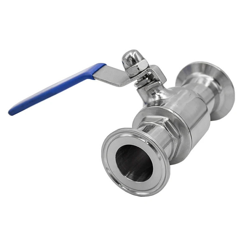 19 25 32 38 51 63mm 304 Stainless Steel Sanitary Ball Valve Tri Clamp Ferrule 50.5 64 77.5mm for Homebrew Dairy System
19 25 32 38 51 63mm 304 Stainless Steel Sanitary Ball Valve Tri Clamp Ferrule 50.5 64 77.5mm for Homebrew Dairy System
