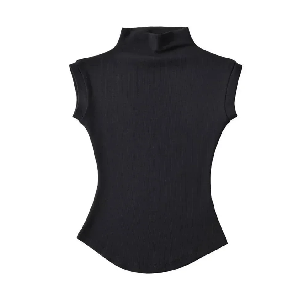 Womens Pure Lust Half Turtleneck Short-sleeved T-shirt Sexy Slim Hot Girl Top 2024 Hot Sale Drop-shipping
Womens Pure Lust Half Turtleneck Short-sleeved T-shirt Sexy Slim Hot Girl Top 2024 Hot Sale Drop-shipping
