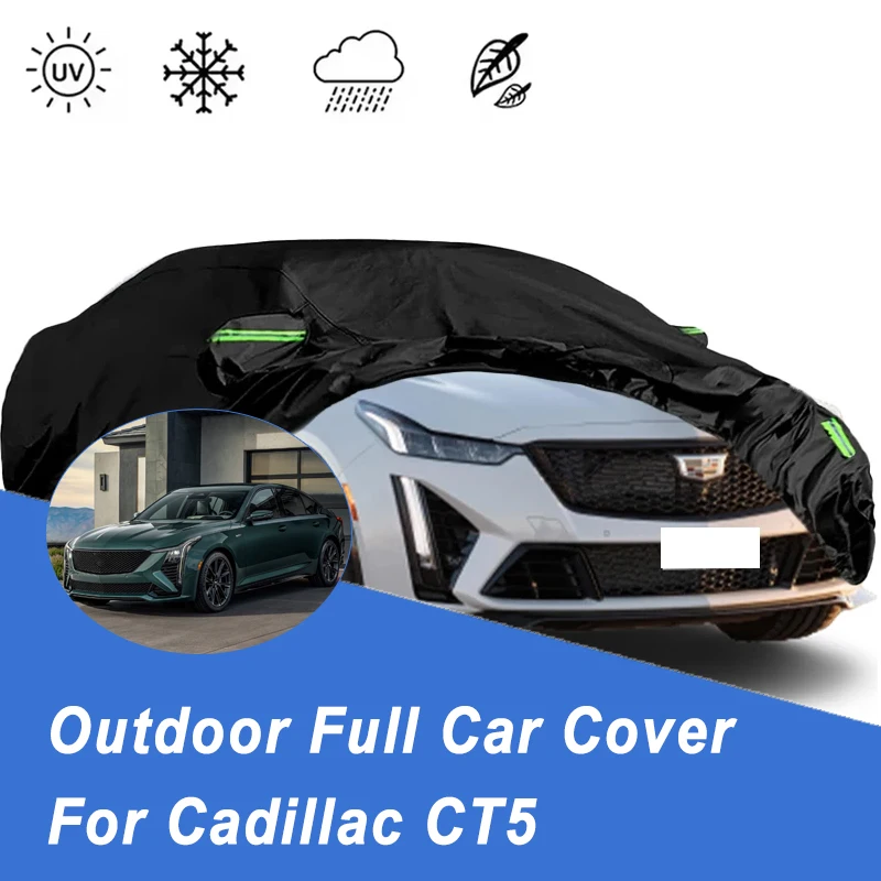 For Cadillac CT5 All-Season Outdoor Car Cover - 210T Oxford Cloth, Snowproof Dustproof Waterproof Sunproof Auto Shield
For Cadillac CT5 All-Season Outdoor Car Cover - 210T Oxford Cloth, Snowproof Dustproof Waterproof Sunproof Auto Shield
