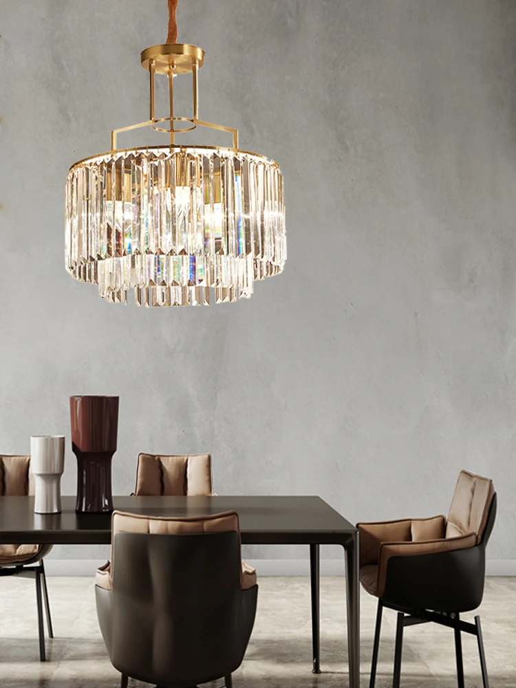 Clear Crystal Copper Luxury Pendant Lights LED Lustres European Hanging Lamps for Ceiling Home Decoration for Living Room Decor
Clear Crystal Copper Luxury Pendant Lights LED Lustres European Hanging Lamps for Ceiling Home Decoration for Living Room Decor