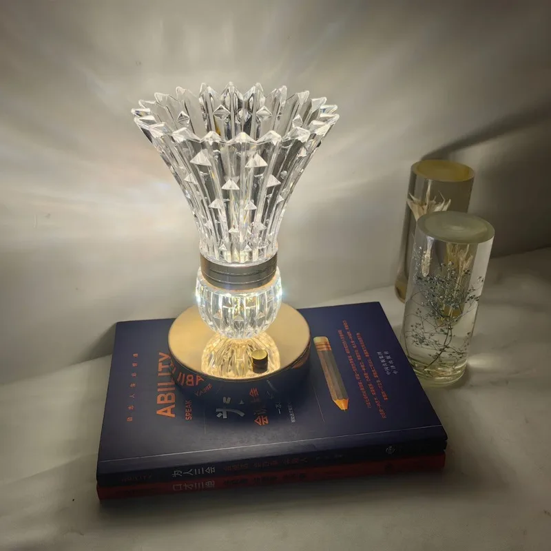 Wholesale Of Crystal Hotel Ornaments Decorative Desk Lamps Rechargeable Desk Lamps Small Night Lamps Acrylic Lamps
Wholesale Of Crystal Hotel Ornaments Decorative Desk Lamps Rechargeable Desk Lamps Small Night Lamps Acrylic Lamps
