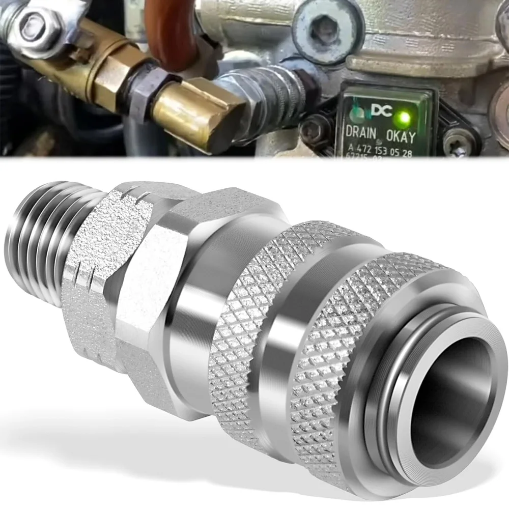 Replacement for OTC 5869-1&J-47912-QC Fuel System Coupler Fitting Tool for Detroit Diesel S60 Cummins Caterpillar MBE900 MBE4000
Replacement for OTC 5869-1&J-47912-QC Fuel System Coupler Fitting Tool for Detroit Diesel S60 Cummins Caterpillar MBE900 MBE4000