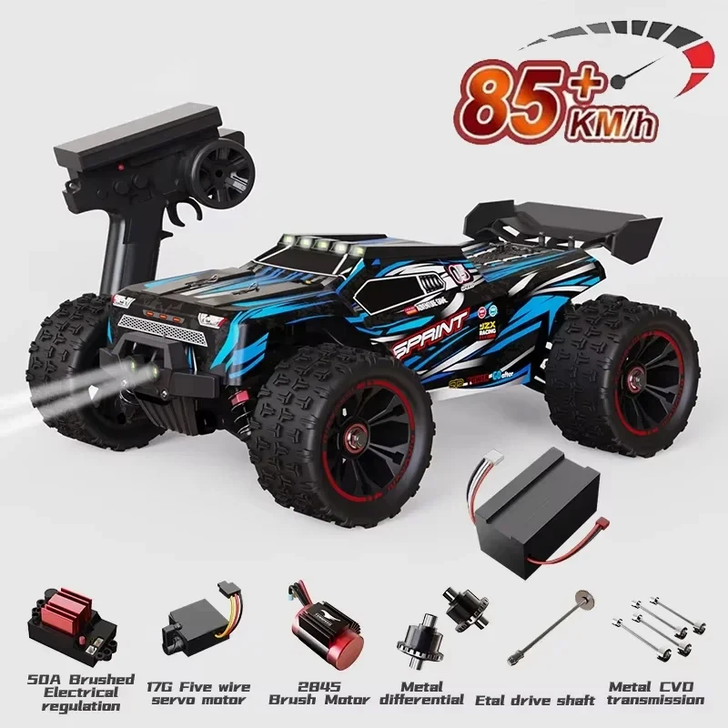 SCY9522PRO High-speed Four-wheel Drive 85KM/H or 50KM/H Remote Control Off-road Racing Car SCY9522RC Toy Gift for Boys Vs WLtoys
SCY9522PRO High-speed Four-wheel Drive 85KM/H or 50KM/H Remote Control Off-road Racing Car SCY9522RC Toy Gift for Boys Vs WLtoys