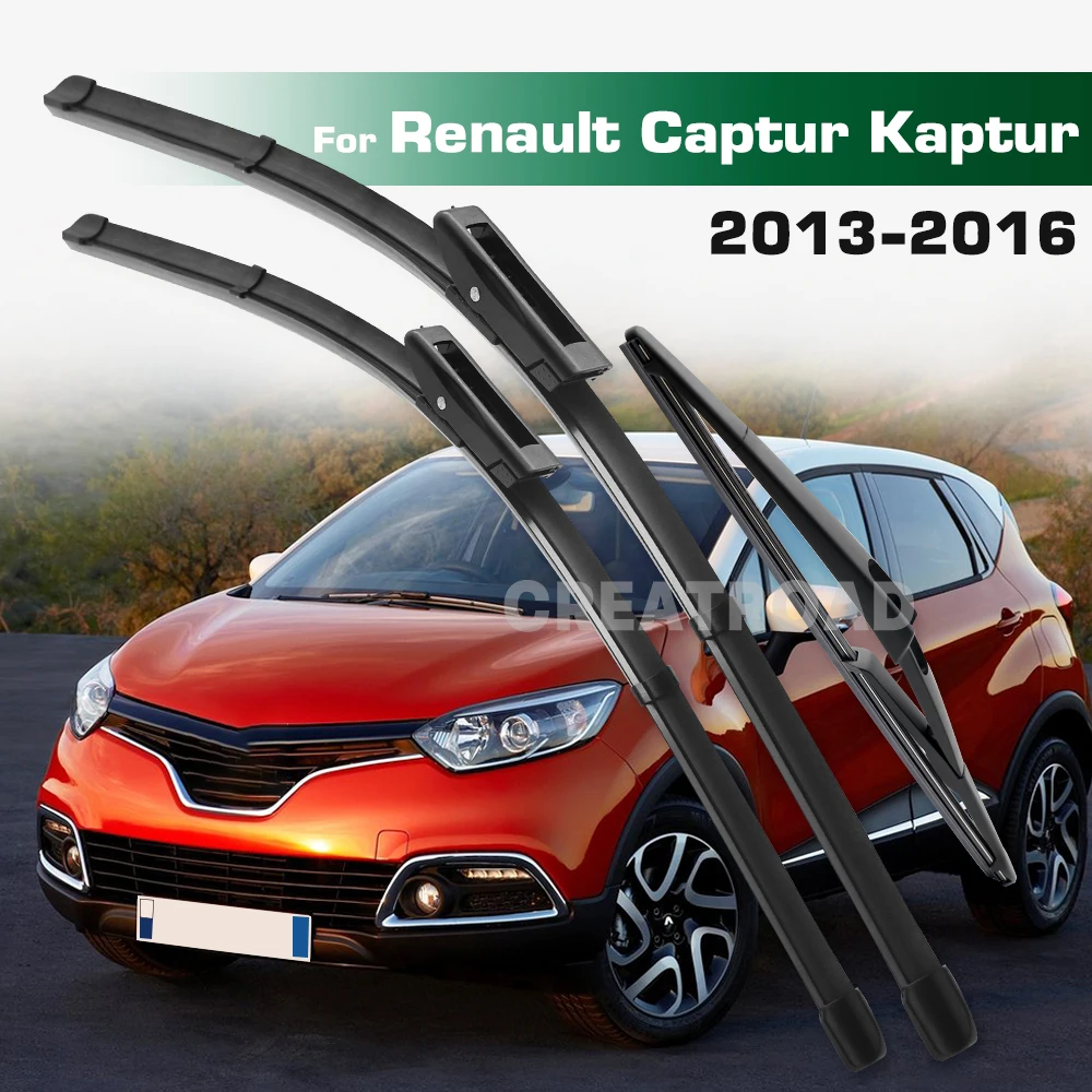 GREATROAD Wiper Set For Renault Captur Kaptur 2013-2016 Front&Rear Wiper Blades Windshield Windscreen Window
GREATROAD Wiper Set For Renault Captur Kaptur 2013-2016 Front&Rear Wiper Blades Windshield Windscreen Window