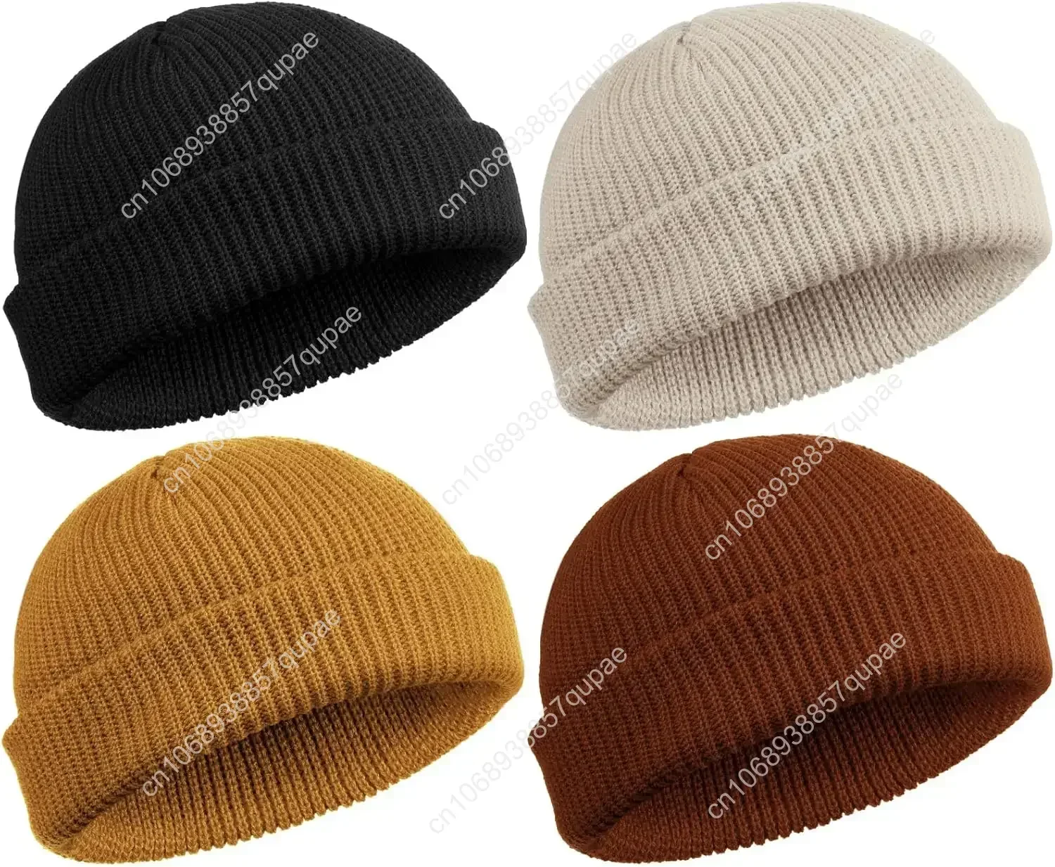 4 Pieces Trawler Beanie Watch Hat Roll up Edge Skull cap Fisherman Beanie Unisex Men Woman Outdoor Headwear Unisex
4 Pieces Trawler Beanie Watch Hat Roll up Edge Skull cap Fisherman Beanie Unisex Men Woman Outdoor Headwear Unisex