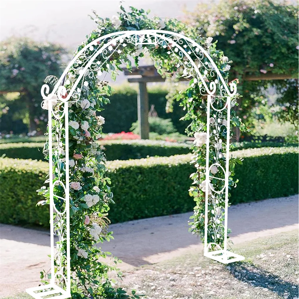 qp-Heavy Duty Metal Wedding Arch, Garden Arbor, Trellis, Archway, Pergola, Balloon Decor Backdrop Stand-
qp-Heavy Duty Metal Wedding Arch, Garden Arbor, Trellis, Archway, Pergola, Balloon Decor Backdrop Stand-