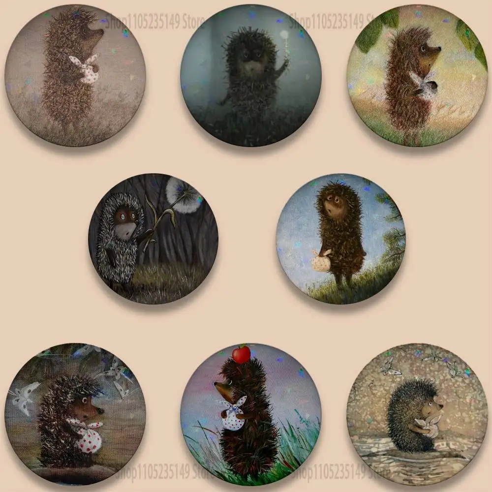 Vintage Hedgehog 58mm Cartoon Badge Stage Brooches on Backpack Clothes Handmade Round Enamel Pins for Jewelry Gift Bag Accessory
Vintage Hedgehog 58mm Cartoon Badge Stage Brooches on Backpack Clothes Handmade Round Enamel Pins for Jewelry Gift Bag Accessory