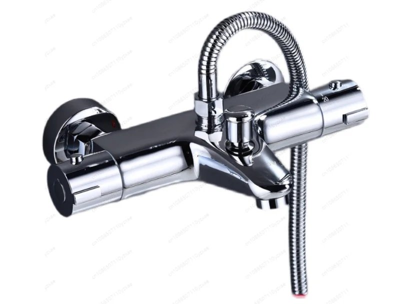 All-copper concealed thermostatic valve, hot and cold automatic temperature control
All-copper concealed thermostatic valve, hot and cold automatic temperature control