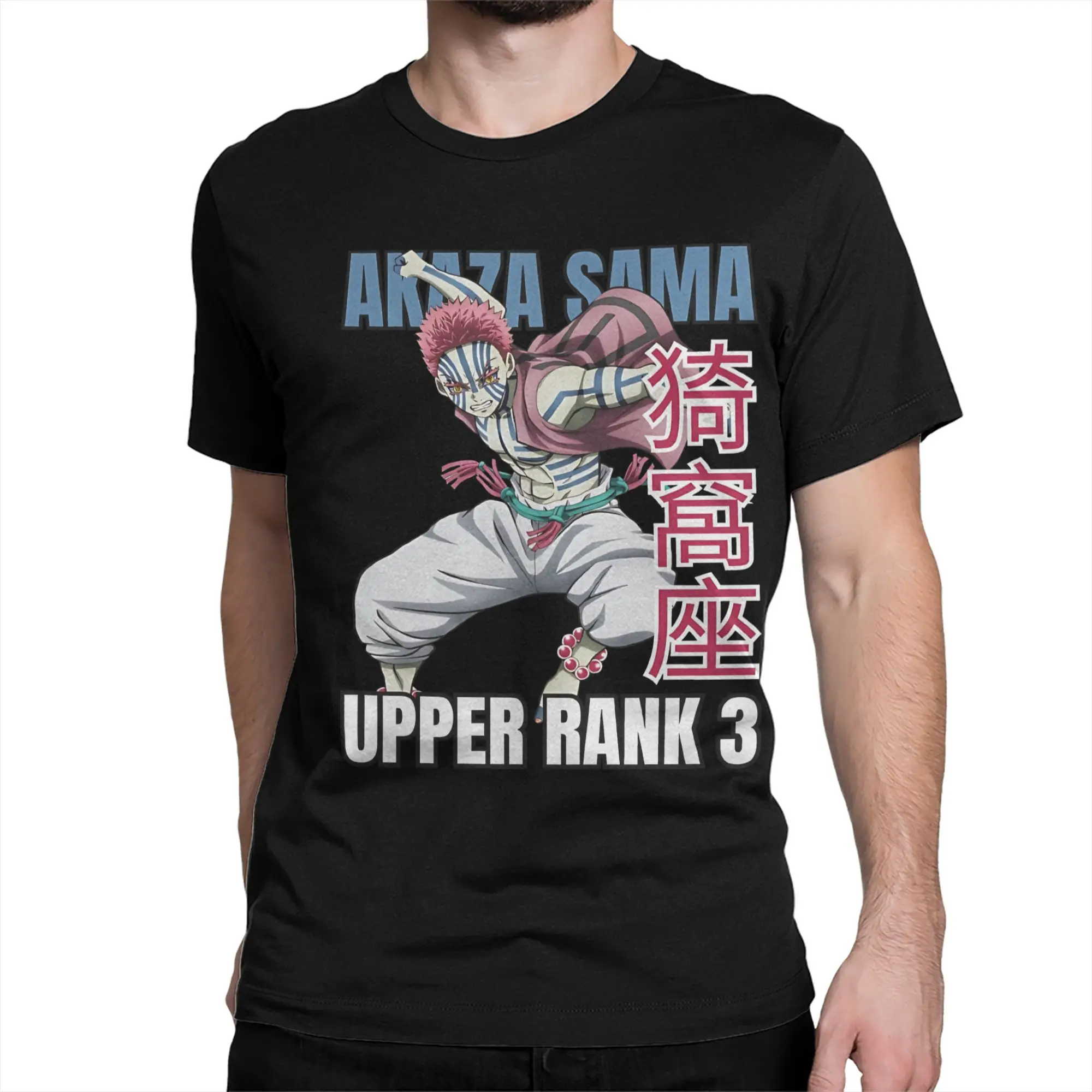 Футболка с принтом аниме «Убийцы демонов» Akaza для мужчин и женщин, футболка из 100% хлопка, одежда
Футболка с принтом аниме «Убийцы демонов» Akaza для мужчин и женщин, футболка из 100% хлопка, одежда