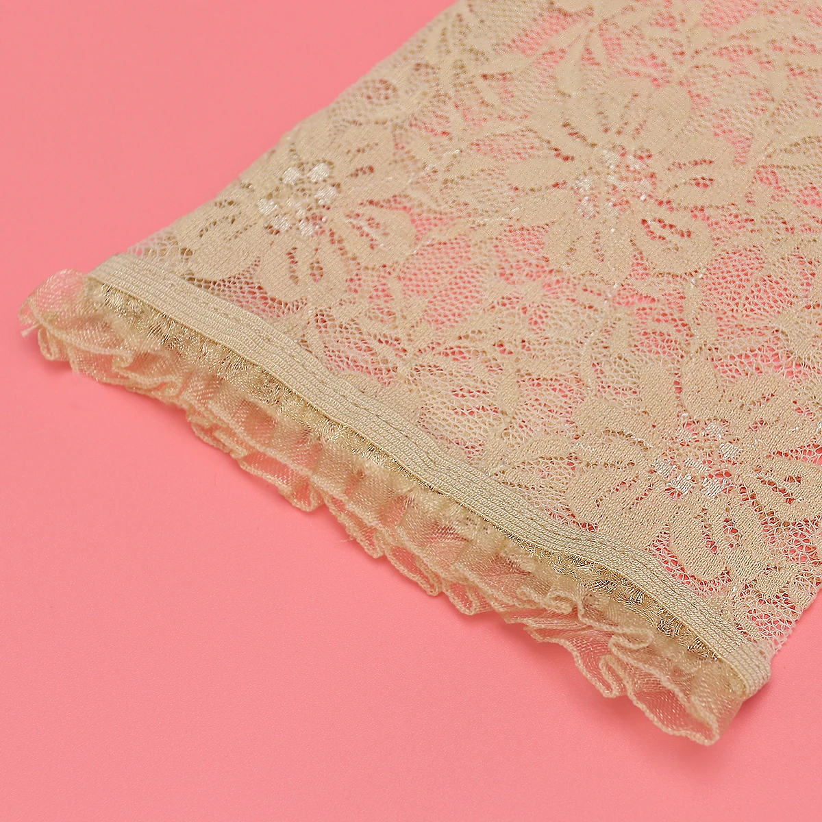1 Pair Lace Arm Sleeves Elastic Elbow Protectors Thin Comfortable Floral Pattern Design For Summer Outdoor Exercises Beige
1 Pair Lace Arm Sleeves Elastic Elbow Protectors Thin Comfortable Floral Pattern Design For Summer Outdoor Exercises Beige