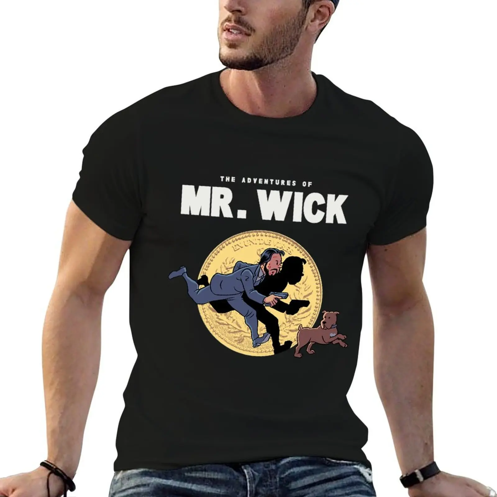 The Adventures of Mr. Wick T-Shirt cotton t shirts high quality man t shirt cotton men t shirt cotton 100% T-shirt
The Adventures of Mr. Wick T-Shirt cotton t shirts high quality man t shirt cotton men t shirt cotton 100% T-shirt
