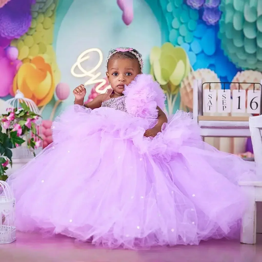 Customized Lavender Flower Girl Dresses For Wedding Crystal Floor Length Gorgeous Baby Birthday Party Photo Shoot Banquet Gown
Customized Lavender Flower Girl Dresses For Wedding Crystal Floor Length Gorgeous Baby Birthday Party Photo Shoot Banquet Gown