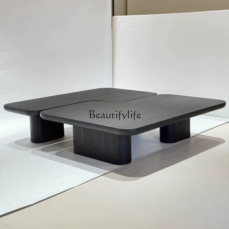 Medieval solid wood splicing irregular coffee table, French creative simple modern special-shaped coffee table
Medieval solid wood splicing irregular coffee table, French creative simple modern special-shaped coffee table