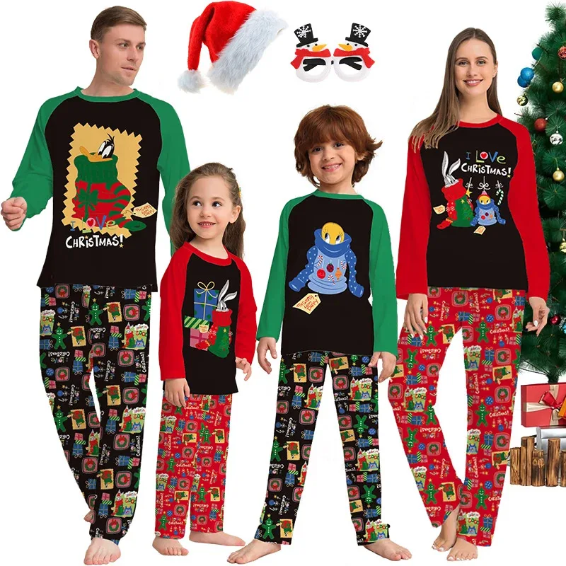 2024 Cartoon Anime Print Christmas Pajamas Matching Outfits for the Whole Family Cotton Pajama Baby Children Boy Girl Loungewear
2024 Cartoon Anime Print Christmas Pajamas Matching Outfits for the Whole Family Cotton Pajama Baby Children Boy Girl Loungewear
