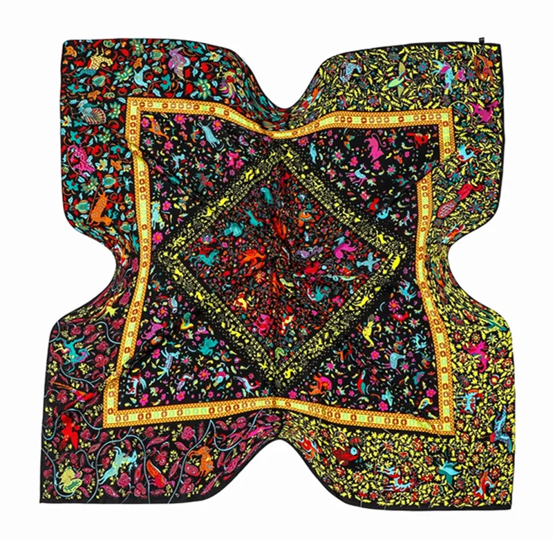 New Style 130cm Women Animal Paradise Scarf Shawl Keep Warm Four Seasons Travel Beach Wrap Large Square Gift Present
New Style 130cm Women Animal Paradise Scarf Shawl Keep Warm Four Seasons Travel Beach Wrap Large Square Gift Present