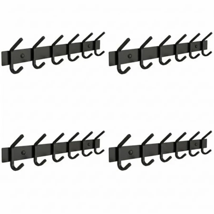 Matte Coat Rack Wall Mount 17 Inch Stainless Steel Hook Rail with Double Coat Wall Mounted Entryway Organizer for Coats, Hats,
Matte Coat Rack Wall Mount 17 Inch Stainless Steel Hook Rail with Double Coat Wall Mounted Entryway Organizer for Coats, Hats,