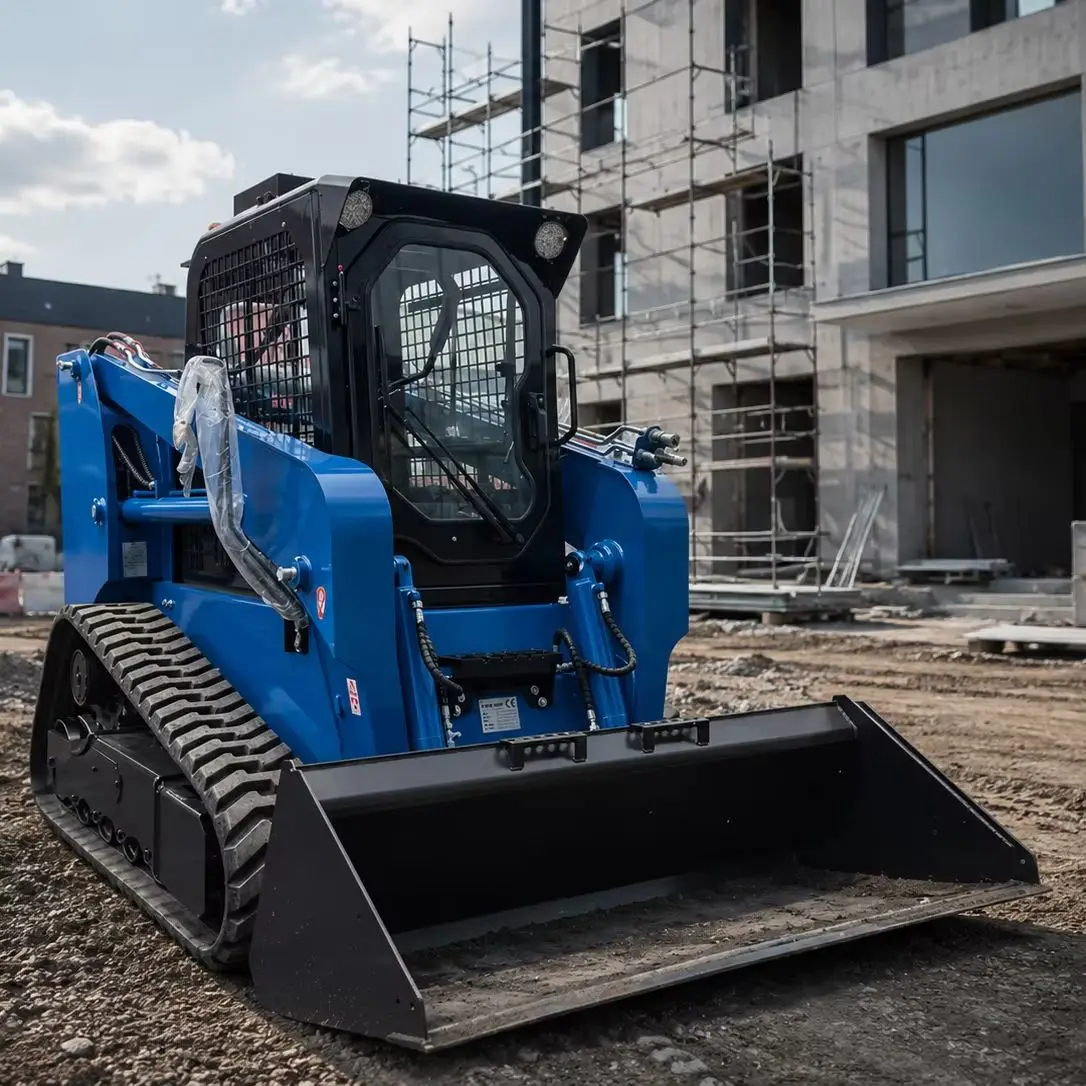 Custom Large Track Skid Steer Loader for Farm Construction and Material Handling CE Euro 5 Hydraulic Machine
Custom Large Track Skid Steer Loader for Farm Construction and Material Handling CE Euro 5 Hydraulic Machine