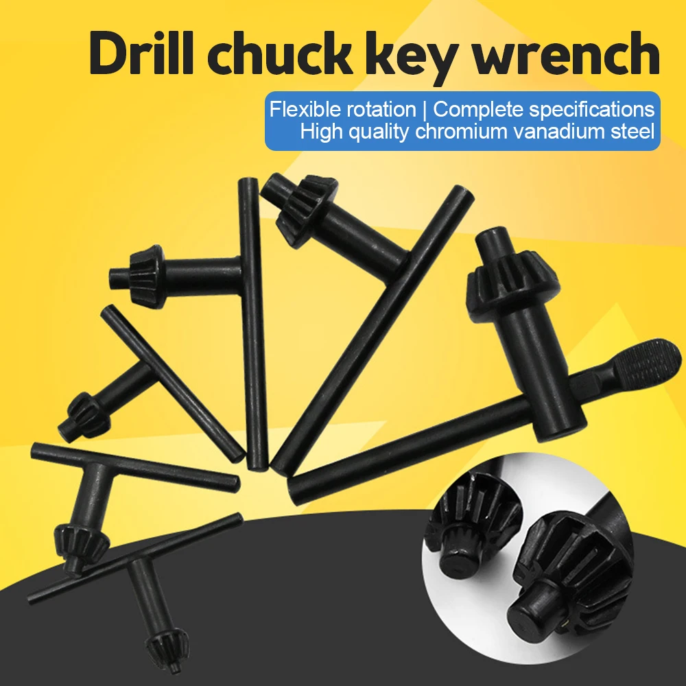Drill Chuck Keys Universal Chuck Key Drilling Power Tools Replacement Chuck Key for Electric Drill
Drill Chuck Keys Universal Chuck Key Drilling Power Tools Replacement Chuck Key for Electric Drill