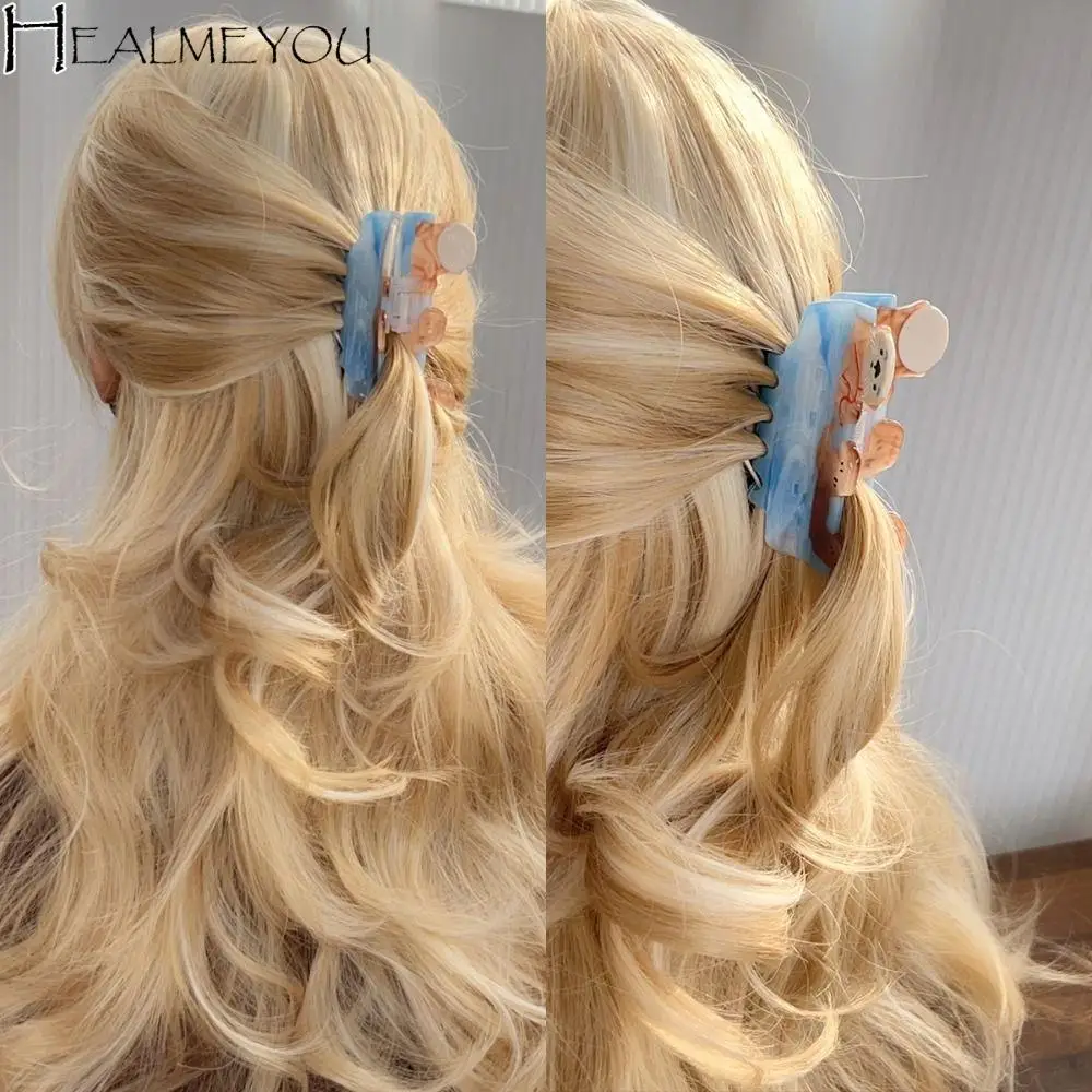 Lovely Korean Style Cartoon Animal Hair Claw Little Raccoon Creative Cute Cat Crab Clip Sweet Kawaii Small Shark Clip Female
Lovely Korean Style Cartoon Animal Hair Claw Little Raccoon Creative Cute Cat Crab Clip Sweet Kawaii Small Shark Clip Female