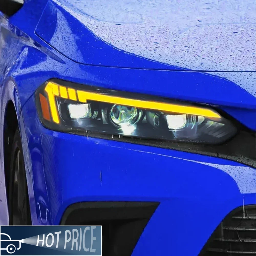For Honda Civic 11Th 2021-2024 LED Car Front Lamps Upgrade High Configure 3 Projector Lens Accessories Auto Headlights Assembly
For Honda Civic 11Th 2021-2024 LED Car Front Lamps Upgrade High Configure 3 Projector Lens Accessories Auto Headlights Assembly