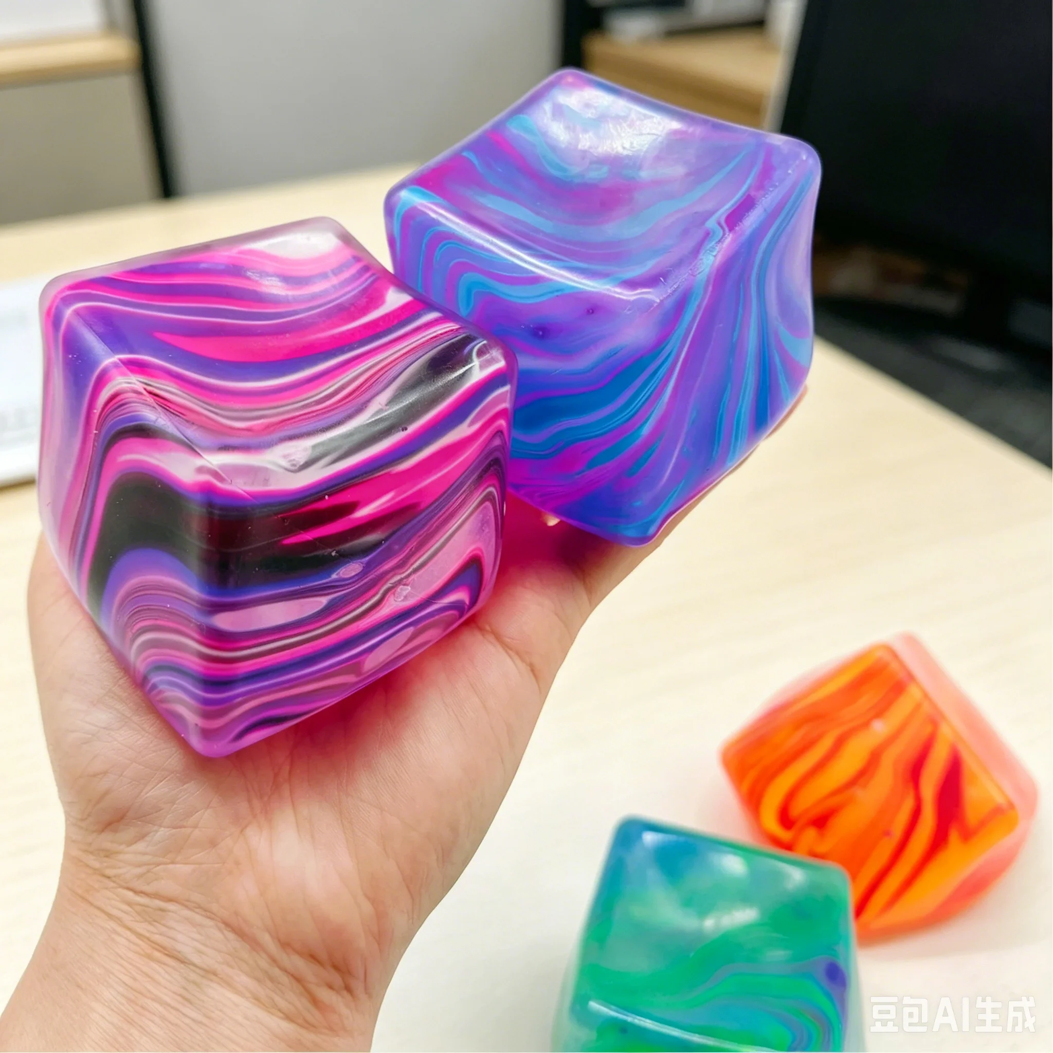 Needoh Soft and Glutinous Sensory Stress-relief Toy Cube Filled with Gel Stretchable Ball Soft Ice blind box Slow Rebound
Needoh Soft and Glutinous Sensory Stress-relief Toy Cube Filled with Gel Stretchable Ball Soft Ice blind box Slow Rebound