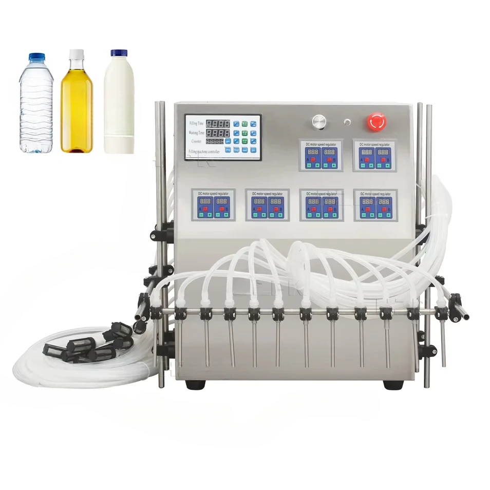 HZPK Semi Automatic Diaphragm Numerical Control 12 Head Liquid Filling Machine
HZPK Semi Automatic Diaphragm Numerical Control 12 Head Liquid Filling Machine